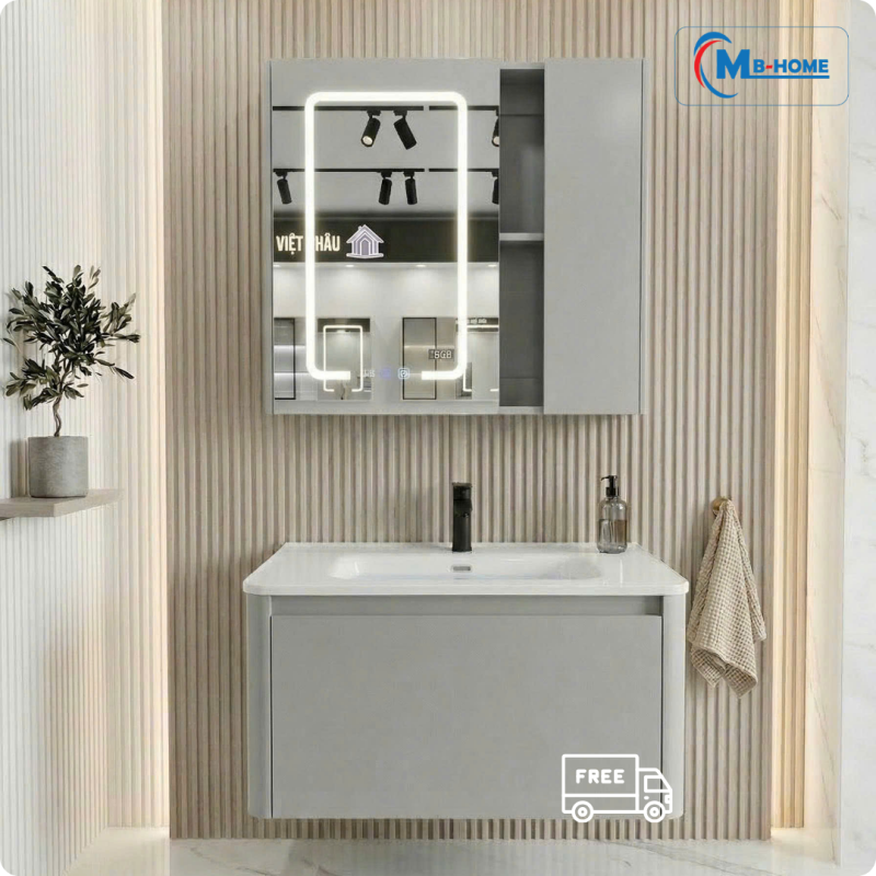 tủ chậu nhựa PVC đặc