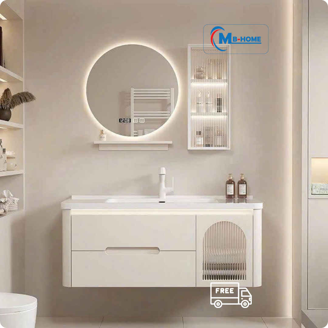 Bộ Tủ Chậu Lavabo Cao Cấp MH52