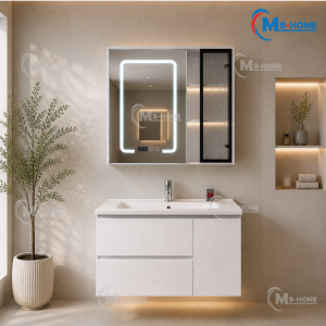 Bộ Tủ Chậu Lavabo Cao Cấp MH11-80V